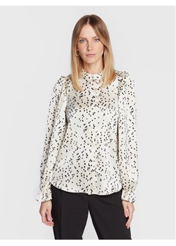 Bruuns Bazaar Bluzka Acacia Fria BBW3195 Écru Regular Fit ze sklepu MODIVO w kategorii Bluzki damskie - zdjęcie 182651443