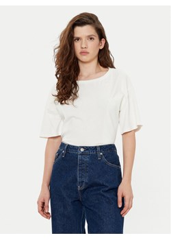 Liu Jo Sport T-Shirt TA5108 JS003 Écru Regular Fit ze sklepu MODIVO w kategorii Bluzki damskie - zdjęcie 182651470