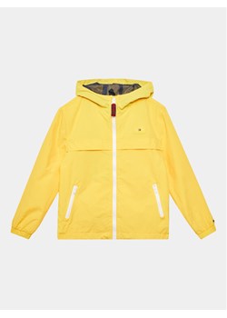 Tommy Hilfiger Wiatrówka KS0KS00366 D Żółty Regular Fit ze sklepu MODIVO w kategorii Kurtki chłopięce - zdjęcie 182651560