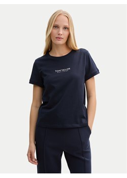 Tom Tailor T-Shirt 1045543 Granatowy Regular Fit ze sklepu MODIVO w kategorii Bluzki damskie - zdjęcie 182651574