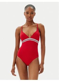 Tommy Hilfiger Strój kąpielowy UW0UW05847 Czerwony ze sklepu MODIVO w kategorii Stroje kąpielowe - zdjęcie 182651623