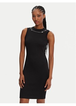 HUGO Sukienka codzienna Naloita 50530443 Czarny Slim Fit ze sklepu MODIVO w kategorii Sukienki - zdjęcie 182651780