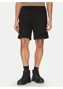 HUGO Szorty sportowe Dinkoe 50535260 Czarny Relaxed Fit ze sklepu MODIVO w kategorii Spodenki męskie - zdjęcie 182651781