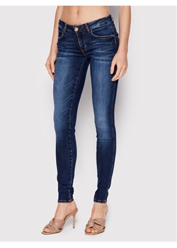 Guess Jeansy W2YAJ2 D4Q03 Niebieski Skinny Fit ze sklepu MODIVO w kategorii Jeansy damskie - zdjęcie 182651801