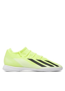 adidas Buty do piłki nożnej X Crazyfast League Indoor Boots IF0701 Żółty ze sklepu MODIVO w kategorii Buty sportowe męskie - zdjęcie 182651804