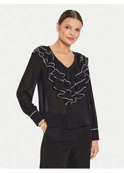 Kontatto Bluzka B701C Czarny Regular Fit ze sklepu MODIVO w kategorii Bluzki damskie - zdjęcie 182651923