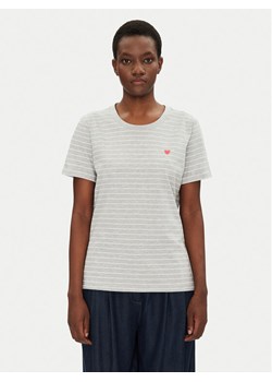 Fransa T-Shirt 20615521 Szary Regular Fit ze sklepu MODIVO w kategorii Bluzki damskie - zdjęcie 182651951