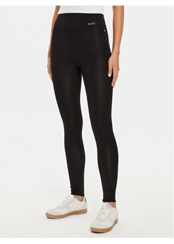 BOSS Legginsy Reset 50527273 Czarny Slim Fit - id: 0000304324185 - marki BOSS HUGO BOSS - 182651962 BOSS Legginsy Reset 50527273 Czarny Slim Fit ze sklepu MODIVO w kategorii Spodnie damskie - zdjęcie 182651962