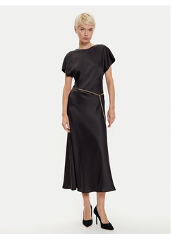 Imperial Sukienka koktajlowa ADQJIBA Czarny Regular Fit ze sklepu MODIVO w kategorii Sukienki - zdjęcie 182652040