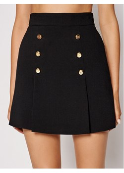 Elisabetta Franchi Spódnica mini G0-490-16E2-V270 Czarny Slim Fit ze sklepu MODIVO w kategorii Spódnice - zdjęcie 182652084