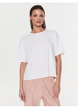 Liu Jo Sport T-Shirt TA3074 J0088 Biały Relaxed Fit ze sklepu MODIVO w kategorii Bluzki damskie - zdjęcie 182652122