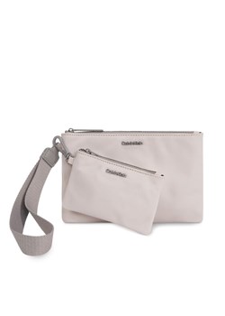 Calvin Klein Zestaw 2 saszetek Ck Faded K50K511680 Szary ze sklepu MODIVO w kategorii Torby męskie - zdjęcie 182652142