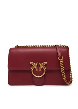 PINKO Torebka Love One Classic Dc PE 25 PCPL 100941 A0F1 Bordowy ze sklepu MODIVO w kategorii Kopertówki - zdjęcie 182652182