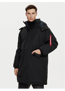 Alpha Industries Parka 148124 Czarny Regular Fit ze sklepu MODIVO w kategorii Parki męskie - zdjęcie 182652212