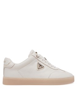Guess Sneakersy FLJJAZ LEA12 Beżowy ze sklepu MODIVO w kategorii Buty sportowe damskie - zdjęcie 182652310