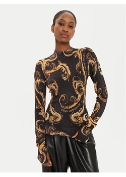 Versace Jeans Couture Sweter 77HAFM24 Czarny Slim Fit ze sklepu MODIVO w kategorii Swetry damskie - zdjęcie 182652353