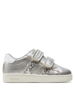 Geox Sneakersy J Eclyper Girl J45LRA 000NF C1007 M Srebrny ze sklepu MODIVO w kategorii Trampki dziecięce - zdjęcie 182652382
