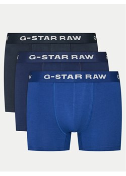G-Star Raw Komplet 3 par bokserek D23773-D516 Niebieski ze sklepu MODIVO w kategorii Majtki męskie - zdjęcie 182652391