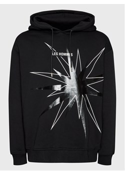 Les Hommes Bluza LF2252020741 Czarny Regular Fit ze sklepu MODIVO w kategorii Bluzy męskie - zdjęcie 182652450