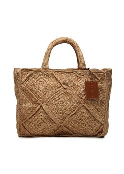 Manebi Torebka Sunset Bag Large V 2.2 AC Beżowy ze sklepu MODIVO w kategorii Torby Shopper bag - zdjęcie 182652512