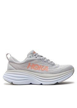 Hoka Buty do biegania Bondi 8 1127952 Szary ze sklepu MODIVO w kategorii Buty sportowe damskie - zdjęcie 182652592