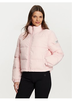 Guess Jeans Kurtka przejściowa W4BL20 WGII2 Różowy Regular Fit ze sklepu MODIVO w kategorii Kurtki damskie - zdjęcie 182652672