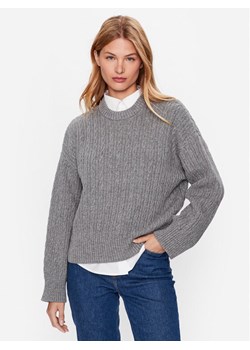 Tommy Hilfiger Sweter WW0WW39003 Szary Oversize ze sklepu MODIVO w kategorii Swetry damskie - zdjęcie 182652702