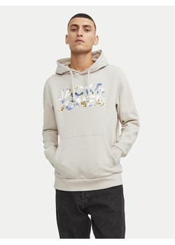 Jack&Jones Bluza Jeff 12250682 Beżowy Standard Fit ze sklepu MODIVO w kategorii Bluzy męskie - zdjęcie 182652753