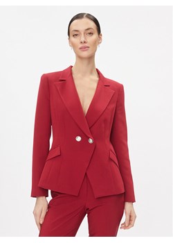 Rinascimento Marynarka CFC0116171003 Bordowy Regular Fit ze sklepu MODIVO w kategorii Marynarki damskie - zdjęcie 182652781