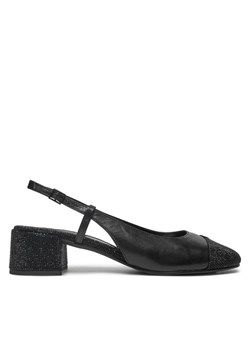 Tory Burch Sandały Cap-Toe Pave Singback Pump 160256 Czarny ze sklepu MODIVO w kategorii Sandały damskie - zdjęcie 182652782