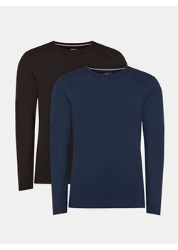 Tommy Jeans Komplet 2 longsleeve DM0DM20731 Kolorowy Slim Fit ze sklepu MODIVO w kategorii T-shirty męskie - zdjęcie 182652792