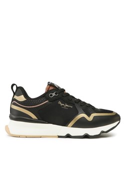 Pepe Jeans Sneakersy PLS31517 Czarny ze sklepu MODIVO w kategorii Buty sportowe damskie - zdjęcie 182652822