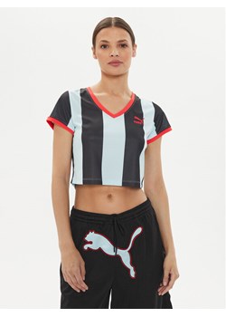 Puma T-Shirt DUA LIPA 536637 Kolorowy Slim Fit ze sklepu MODIVO w kategorii Bluzki damskie - zdjęcie 182652823