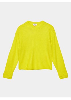 Vero Moda Girl Sweter 10291223 Żółty Regular Fit ze sklepu MODIVO w kategorii Swetry dziewczęce - zdjęcie 182652864