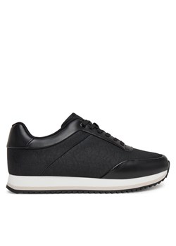 Calvin Klein Sneakersy Runner Lace Up - Jacq HW0HW02413 Czarny ze sklepu MODIVO w kategorii Buty sportowe damskie - zdjęcie 182653042