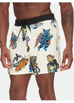 Volcom Szorty kąpielowe Bob Mollema A2512504 Écru Regular Fit ze sklepu MODIVO w kategorii Kąpielówki - zdjęcie 182653071