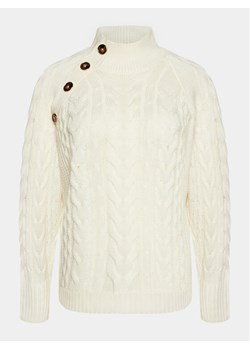 Brave Soul Sweter LK-248SKYE Écru Regular Fit ze sklepu MODIVO w kategorii Swetry damskie - zdjęcie 182653090