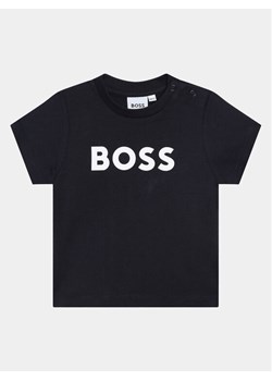 Boss T-Shirt J05P12 M Granatowy Regular Fit ze sklepu MODIVO w kategorii T-shirty chłopięce - zdjęcie 182653091