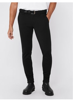 Only & Sons Chinosy Mark 22010209 Czarny Slim Fit ze sklepu MODIVO w kategorii Spodnie męskie - zdjęcie 182653231