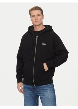 HUGO Bluza Nardimez 50520017 Czarny Loose Fit ze sklepu MODIVO w kategorii Bluzy męskie - zdjęcie 182653240