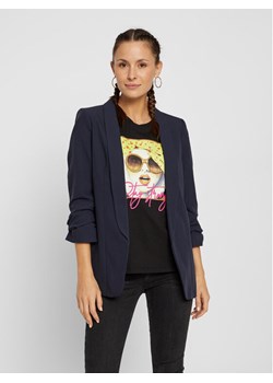 Pieces Marynarka 17090996 Granatowy Regular Fit ze sklepu MODIVO w kategorii Marynarki damskie - zdjęcie 182653244
