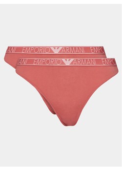 Emporio Armani Underwear Komplet 2 par fig klasycznych 163334 4R223 05373 Różowy ze sklepu MODIVO w kategorii Majtki damskie - zdjęcie 182653250