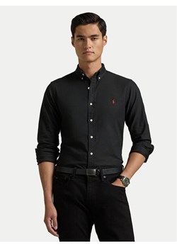 Polo Ralph Lauren Koszula 710767828001 Czarny Slim Fit ze sklepu MODIVO w kategorii Koszule męskie - zdjęcie 182653262