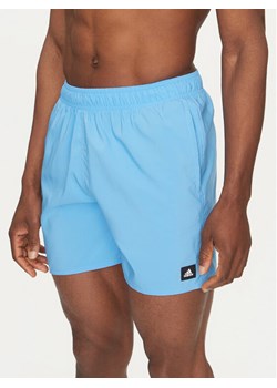 adidas Szorty kąpielowe Solid CLX IR6220 Niebieski Regular Fit ze sklepu MODIVO w kategorii Kąpielówki - zdjęcie 182653492