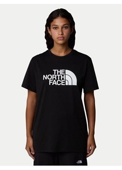 The North Face T-Shirt Easy NF0A8A6G Czarny Loose Fit ze sklepu MODIVO w kategorii Bluzki damskie - zdjęcie 182653494