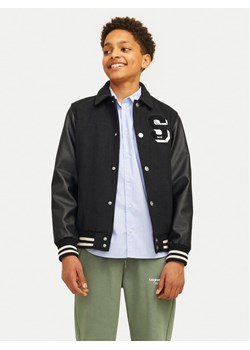 Jack&Jones Junior Kurtka bomber Carter 12261333 Czarny Regular Fit ze sklepu MODIVO w kategorii Kurtki chłopięce - zdjęcie 182653552