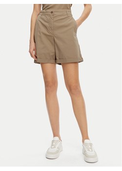 Tommy Hilfiger Szorty materiałowe WW0WW42457 Beżowy Regular Fit - id: 0000304676369 - marki Tommy Hilfiger - 182653690 Tommy Hilfiger Szorty materiałowe WW0WW42457 Beżowy Regular Fit ze sklepu MODIVO w kategorii Szorty - zdjęcie 182653690