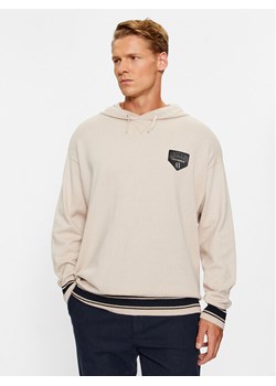 Armani Exchange Sweter 6RZM2A ZM3FZ 1934 Beżowy Regular Fit ze sklepu MODIVO w kategorii Swetry męskie - zdjęcie 182653874
