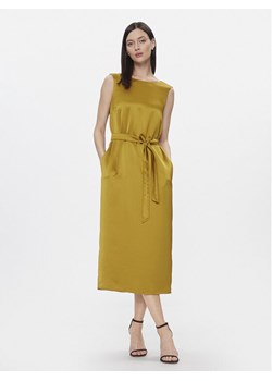 Weekend Max Mara Sukienka codzienna Baiardo 2415221021 Żółty Regular Fit ze sklepu MODIVO w kategorii Sukienki - zdjęcie 182653882