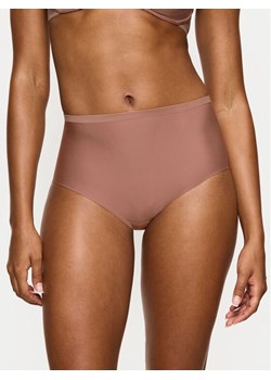 Triumph Figi klasyczne z wysokim stanem Shape Smart 10209655 Brązowy ze sklepu MODIVO w kategorii Majtki damskie - zdjęcie 182653890